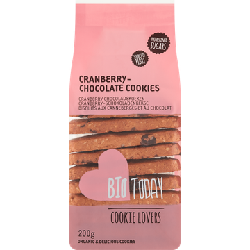 BioToday Rozijnen cranberrykoeken