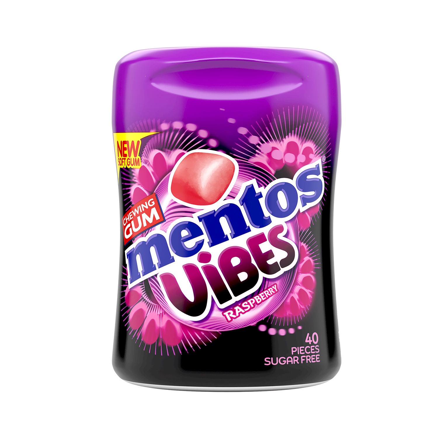 Mentos Gum Vibes raspberry