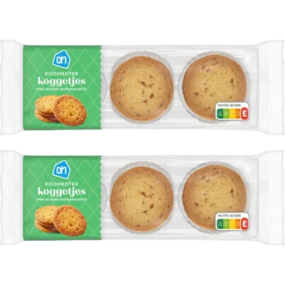 AH Roomboter koggetjes butterscotch 2-pack
