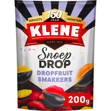 Klene Snoepdrop dropfruit smakkers