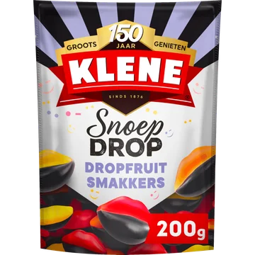 Klene Snoepdrop dropfruit smakkers