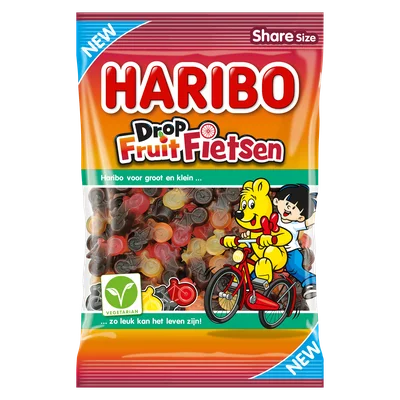 Haribo Drop fruit fietsen