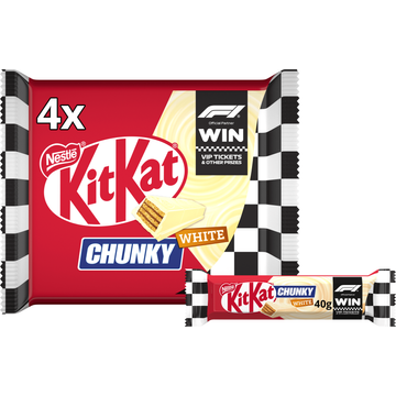 Kitkat Chunky white reep 4-pack