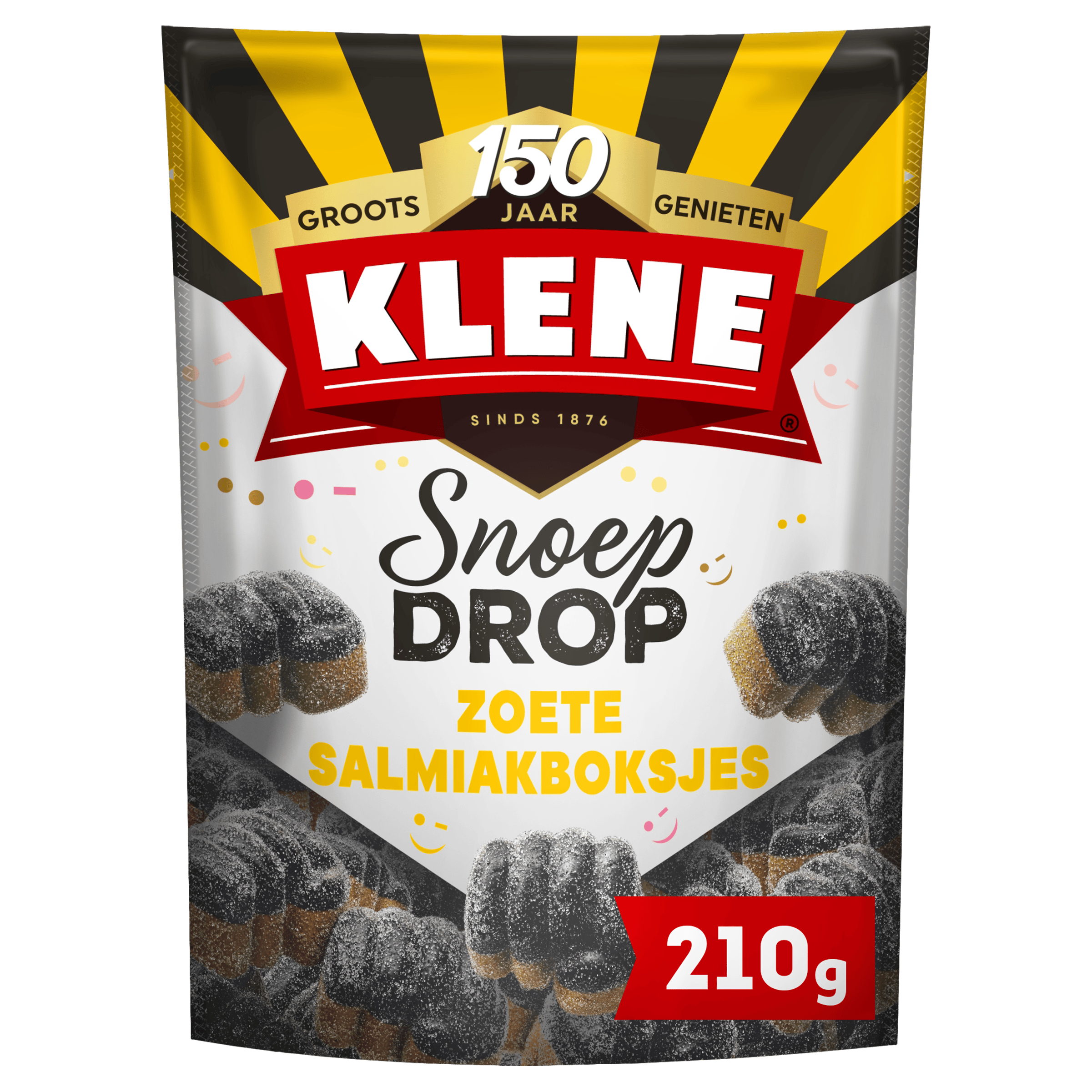 Klene Snoepdrop zoete salmiakboksjes