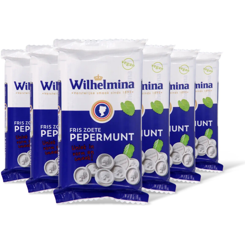 Wilhelmina Pepermunt 6-pack