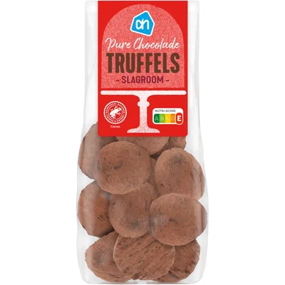 AH Pure chocolade truffels slagroom
