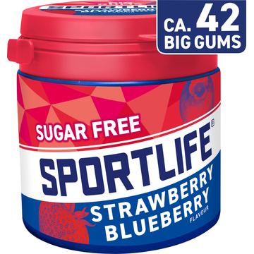Sportlife Big gums strawberry blueberry