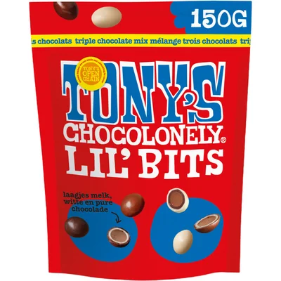Tony's Chocolonely Lil'bits triple chocolate