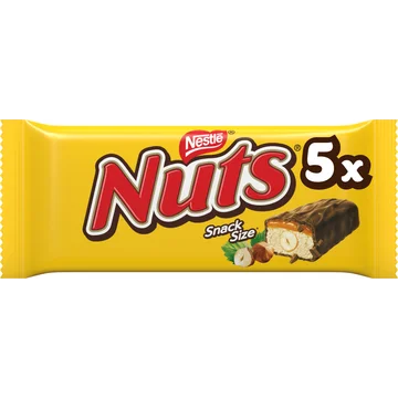 Nuts Melkchocolade snacksize 5-pack