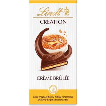Lindt Creation crème brûlée melkchocolade
