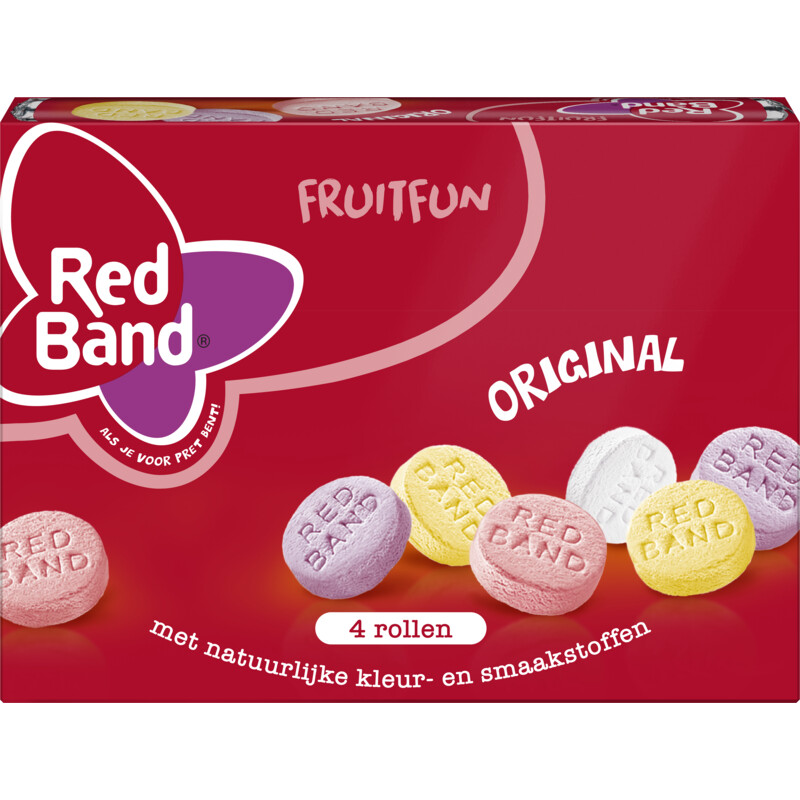 Red Band Fruit fun original 4-pack