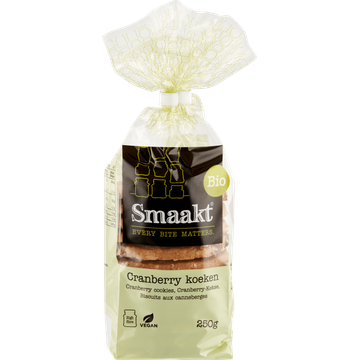Smaakt Cranberrykoeken
