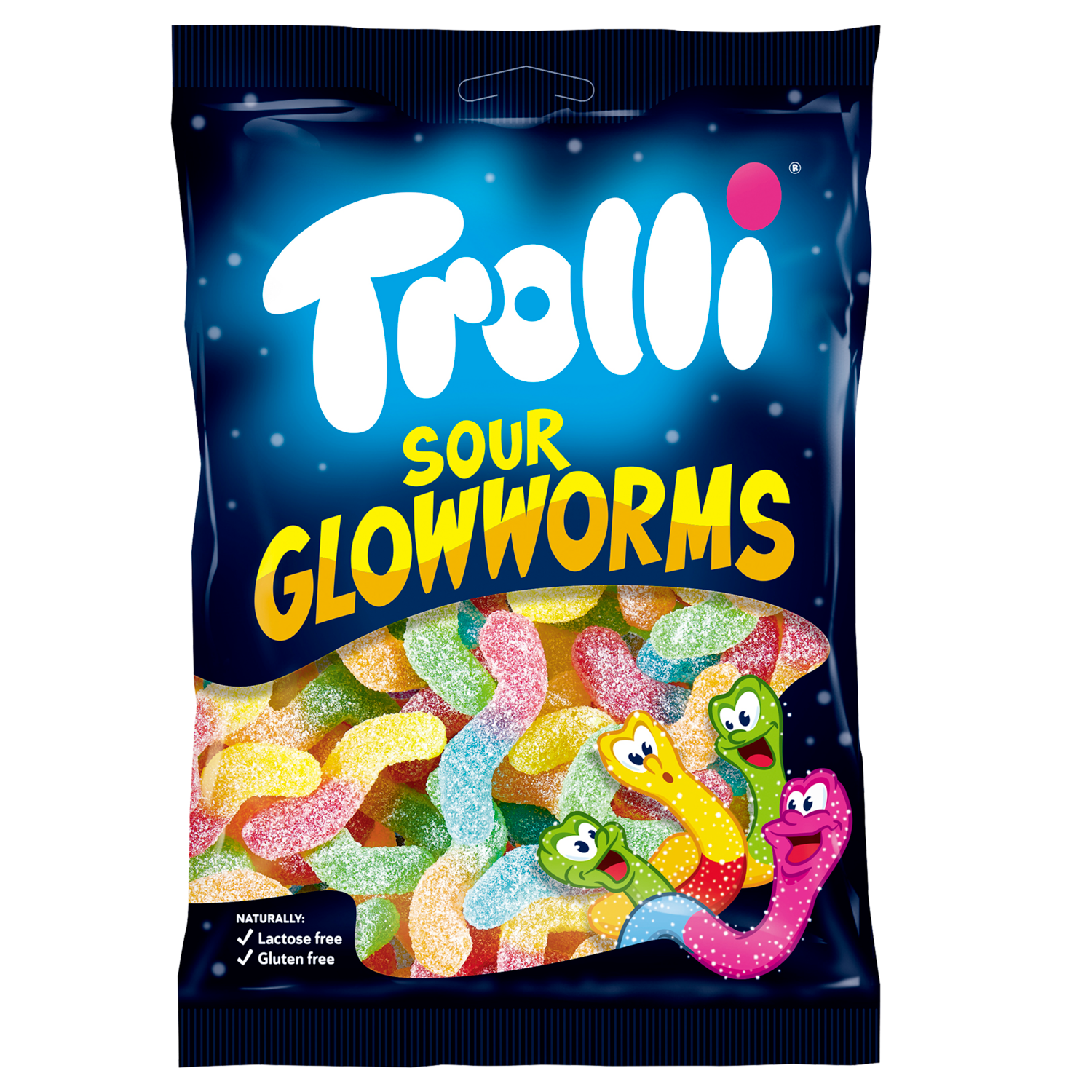 Trolli Zure gloeiwormen