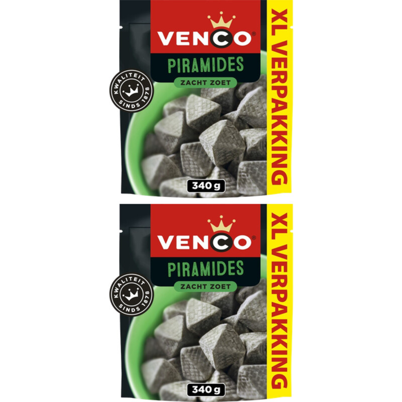 Venco Piramides XL 2-pack