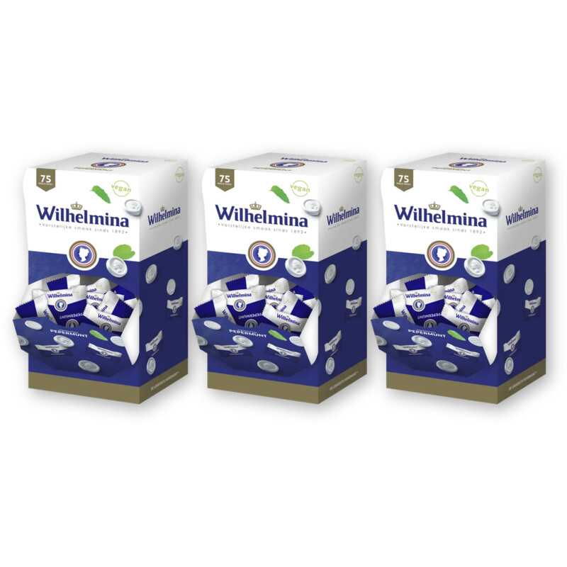 Wilhelmina Dispenser per stuk verpakt 3-pack