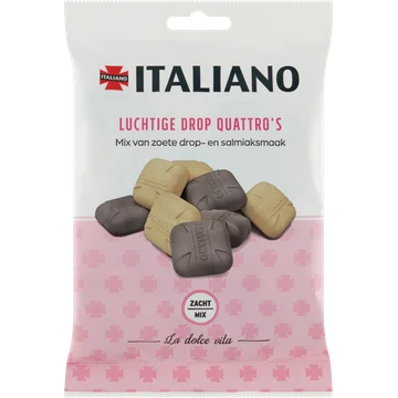 Italiano Luchtige drop quattro's
