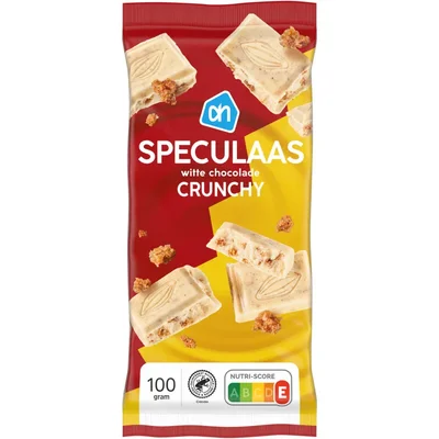 AH Speculaas witte chocolade crunchy