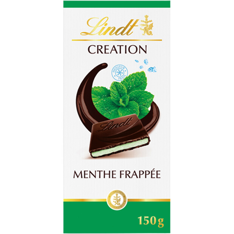 Lindt Creation frisse munt pure chocolade