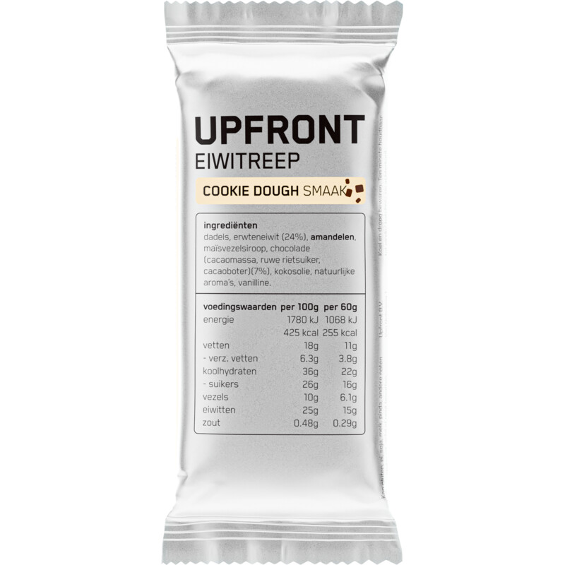 Upfront Eiwitreep cookie dough