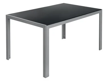 florabest Aluminium tuintafel grijs