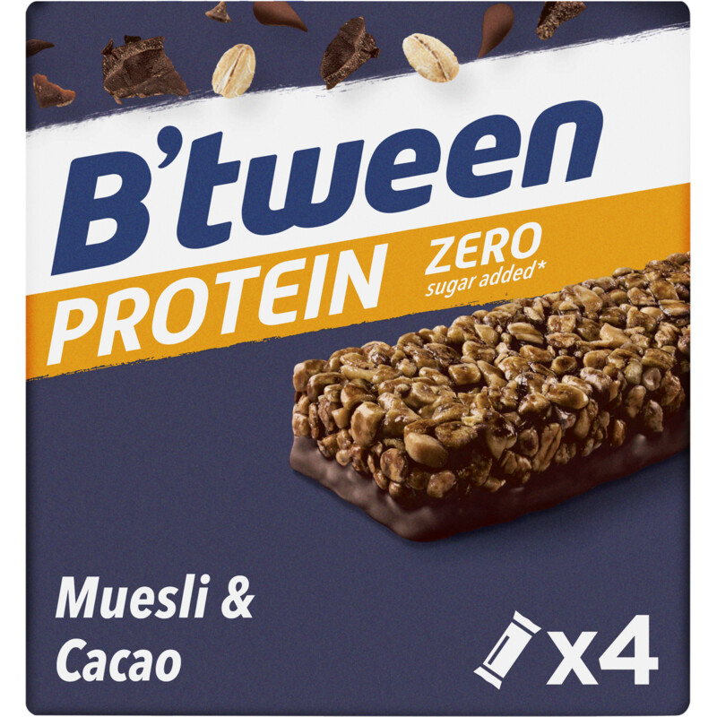 Hero B'tween protein zero muesli & cacao