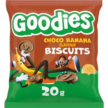 Goodies Choco banana flavour biscuit