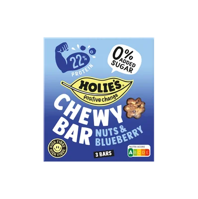 Holie's Chewy bar nuts & blueberry