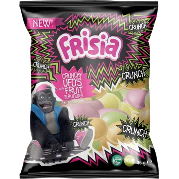 Frisia Crunchy ufo's fruit flavours