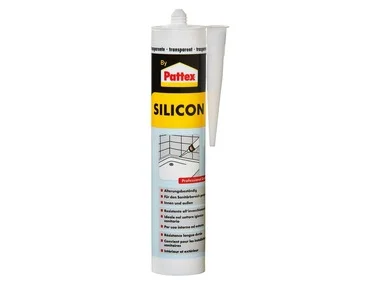 Pattex Siliconenkit, transparant 310 ml