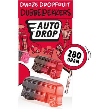 Autodrop Dwaze dropfruit dubbeldekkers