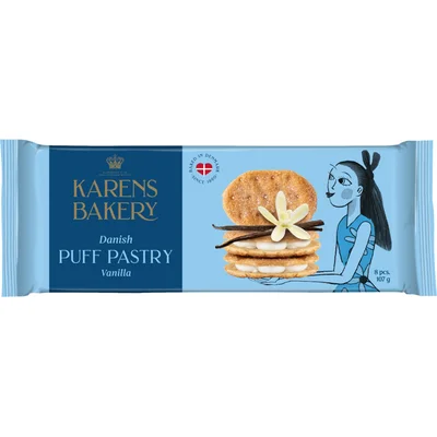Karens Bakery Danish puff pastry vanilla