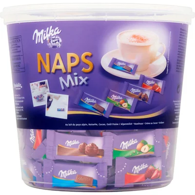Milka Horeca mixbox chocolade naps