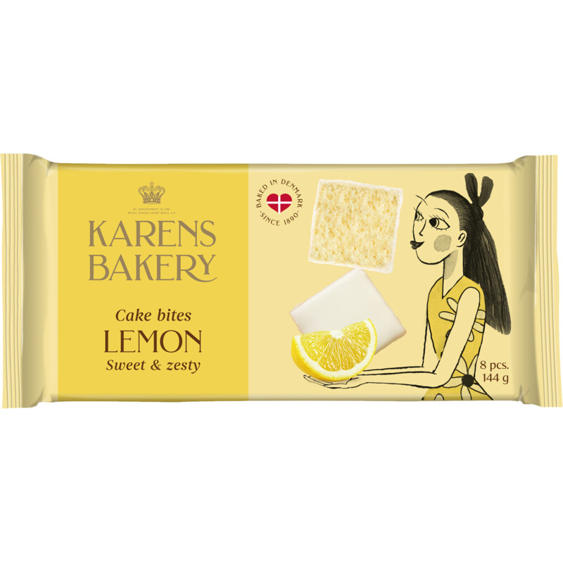 Karens Bakery Cake bites lemon