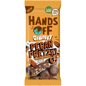 Hands Off Reep chunky pecan pretzel