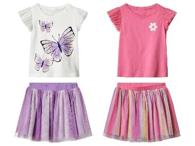 lupilu® Kinder T-shirt en rok