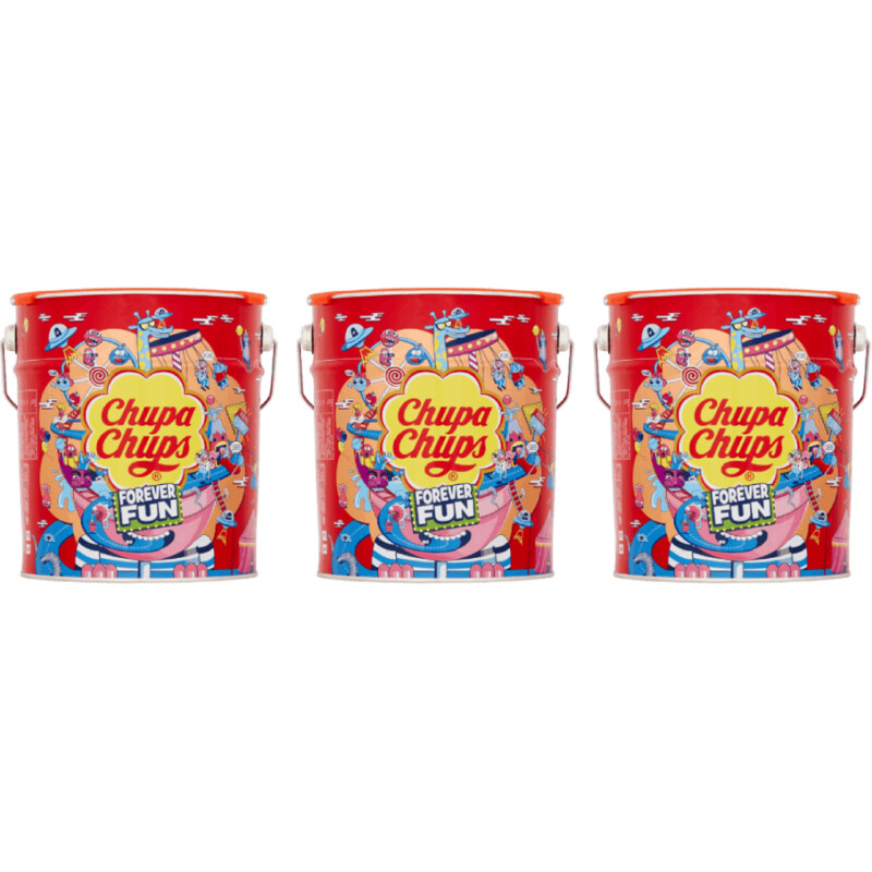 Chupa Chups Forever fun lolly's 3-pack