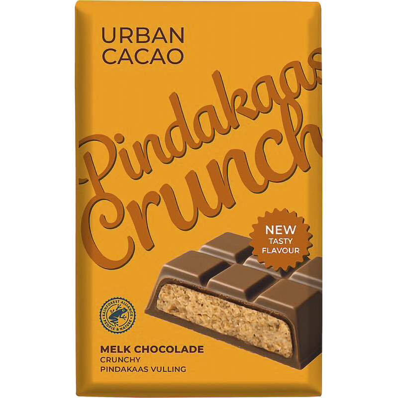 Urban Cacao Pinda crunch melk chocolade