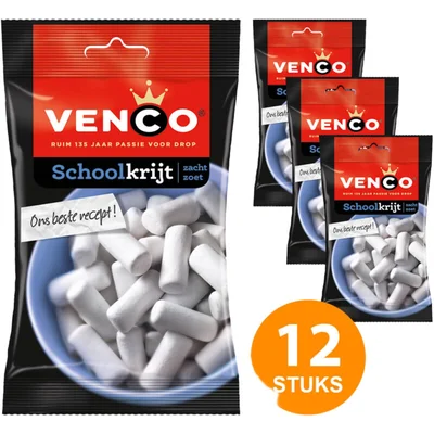 Venco Schoolkrijt 12-pack