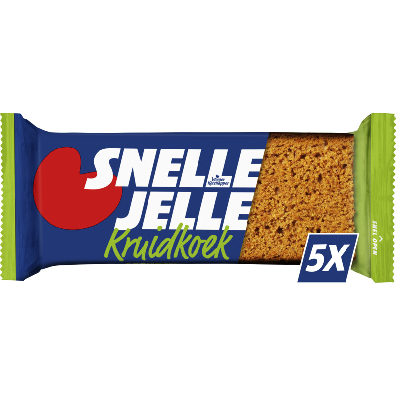 Snelle Jelle Kruidkoek naturel 5-pack