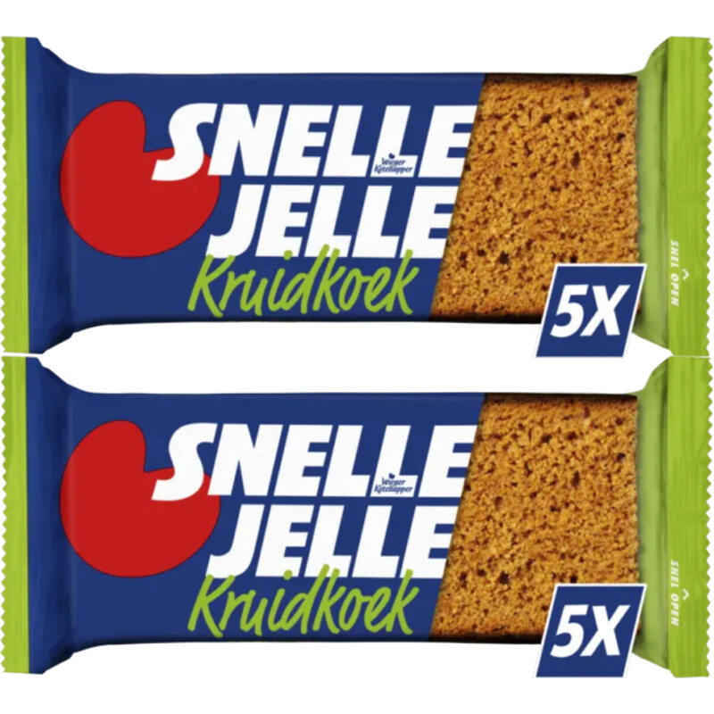 Snelle Jelle Kruidkoek naturel 10-pack