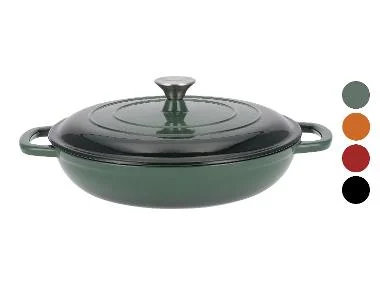 SILVERCREST® Gietijzeren pan 30 cm 3,7 L