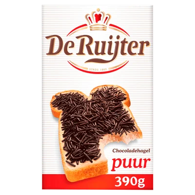 De Ruijter Chocoladehagel puur