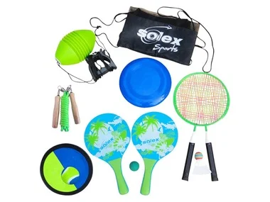 L.A. Sports 6-in-1 strandspellen set