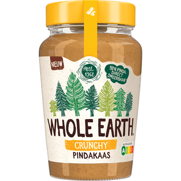 Whole earth Crunchy pindakaas