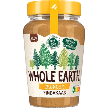 Whole earth Crunchy pindakaas