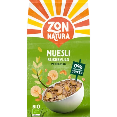 Zonnatura Muesli rijkgevuld