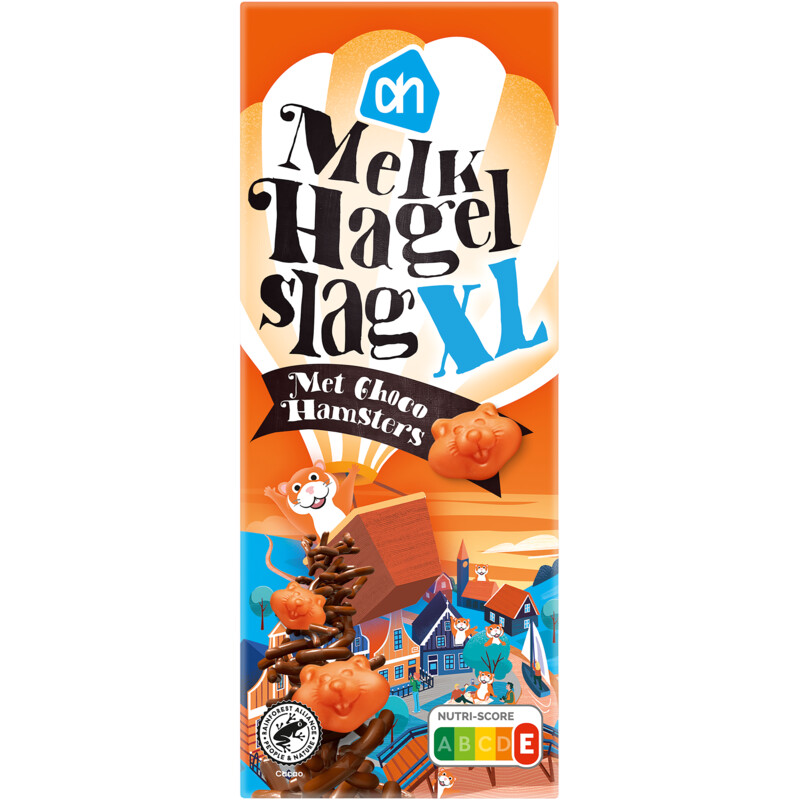 AH Hagelslag xl melk met choco hamsters
