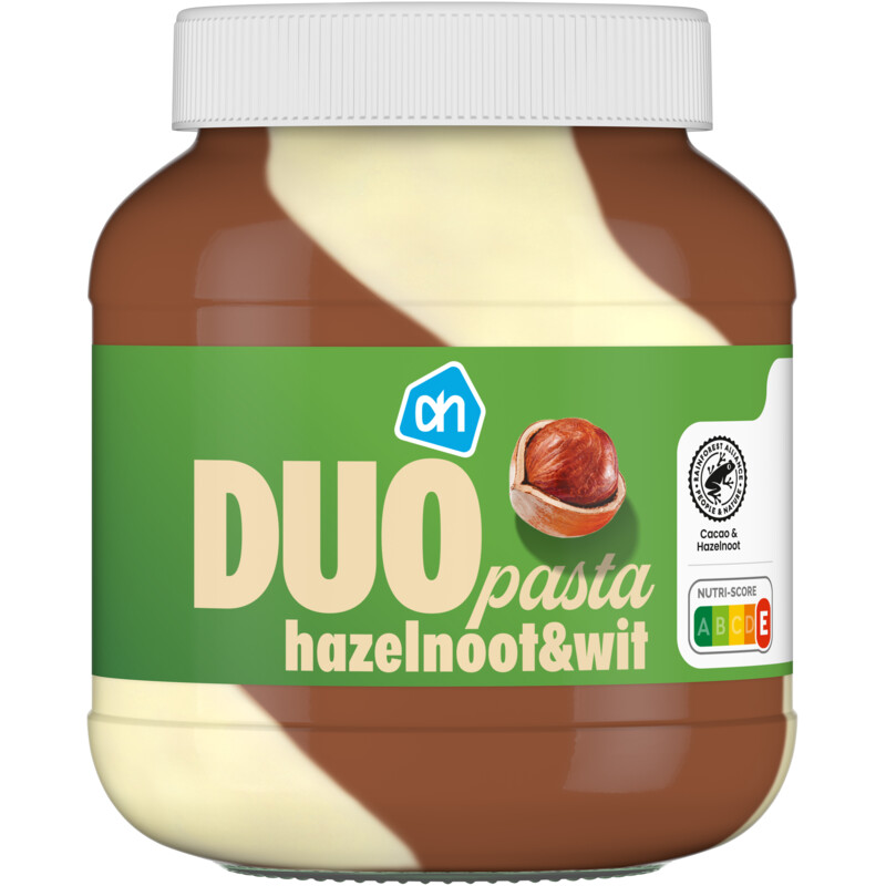 AH Duo pasta hazelnoot wit