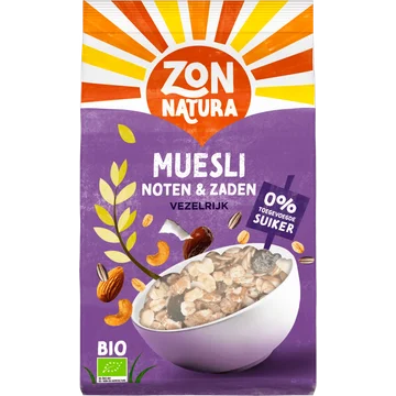 Zonnatura Muesli met noten en zaden