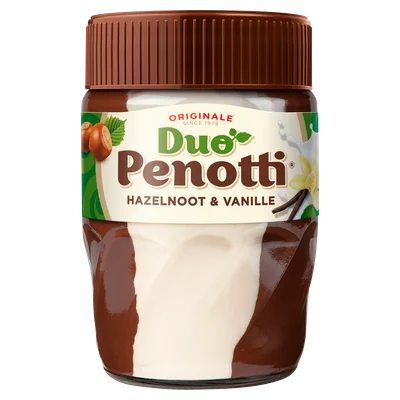 Duo Penotti Hazelnoot & vanille pasta